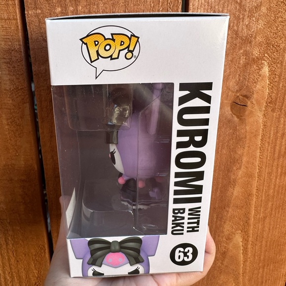 Funko Sanrio Pop! Kuromi (With Baku) Vinyl Figure Hot Topic Exclusive - Picture 3 of 7